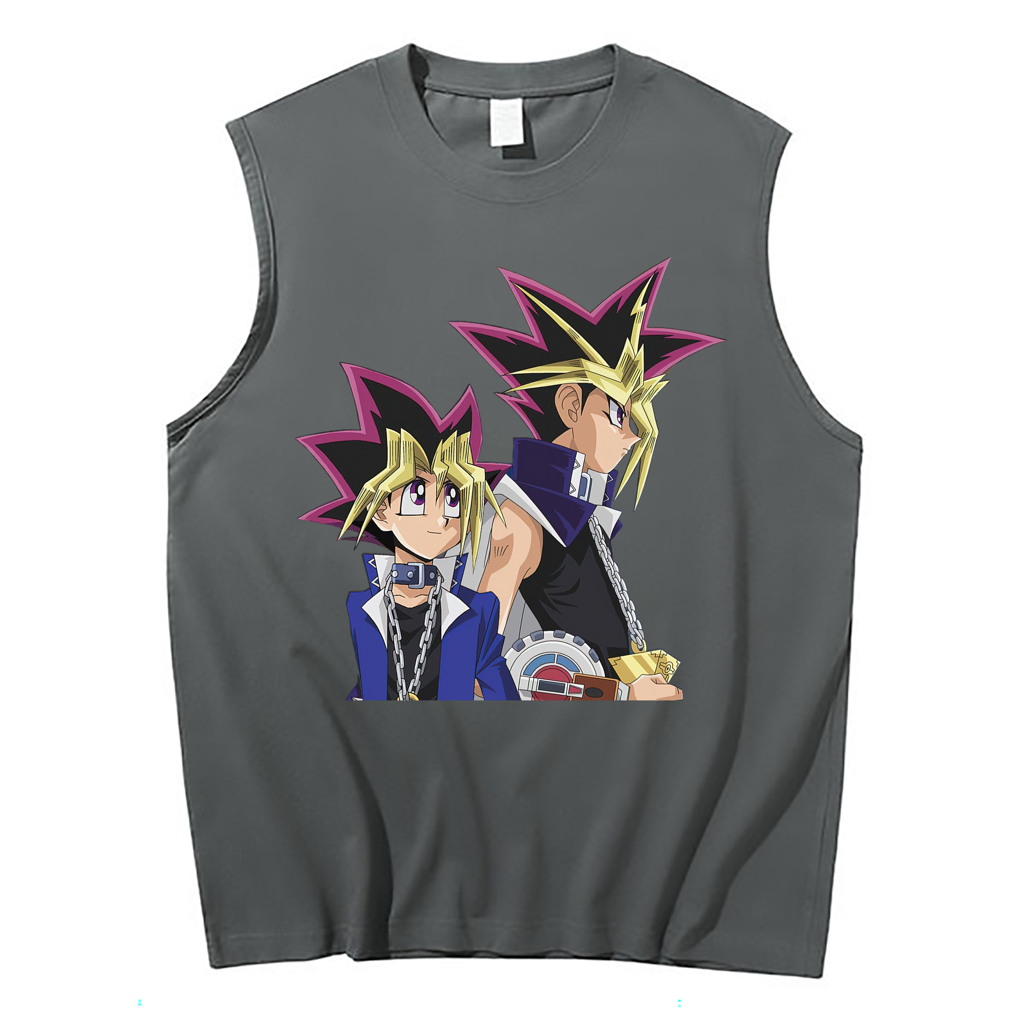 （画像用） 遊☆戯☆王 Yu-Gi-Oh! コットン100％タンクトップ（フロントプリント）